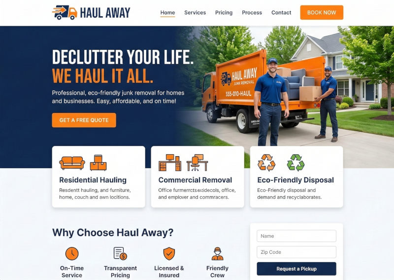 Professional Services Website Template
